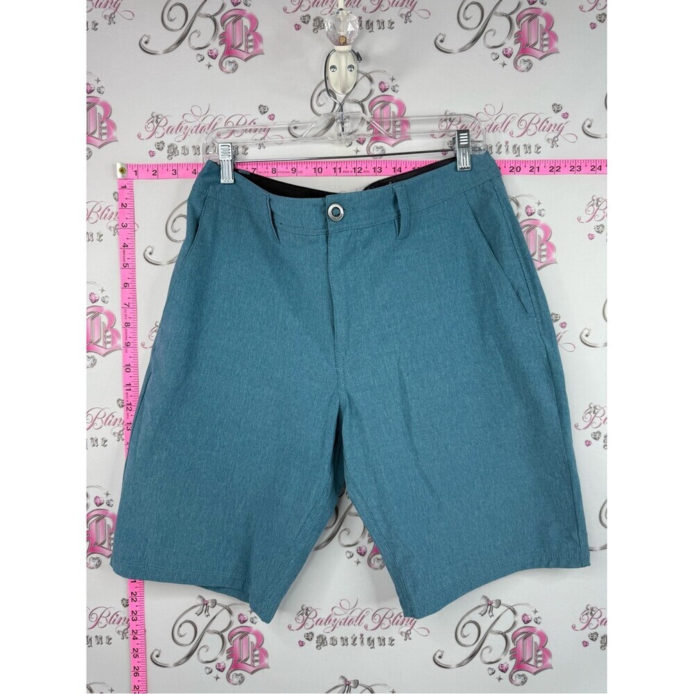 Volcom shorts surf and turf blue Men's Teal Performance Walkshorts